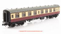 374-060E Graham Farish BR Mk1 SK Second Corridor Coach number SC24172 in BR Crimson & Cream livery